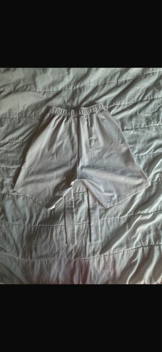 pantaloni alex ciobanu albi