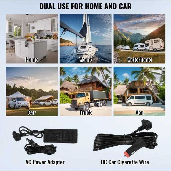 Хладилна кутия  - Alpicool / 40L - 12V/24V/220V