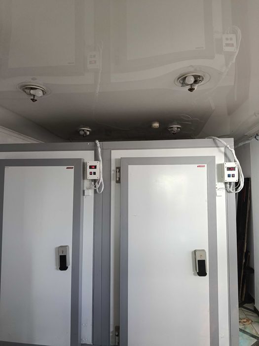 Холодильная и морозильная камера