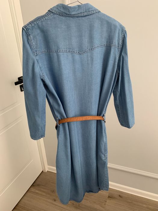 Платье из тонкой джинсы Oodji