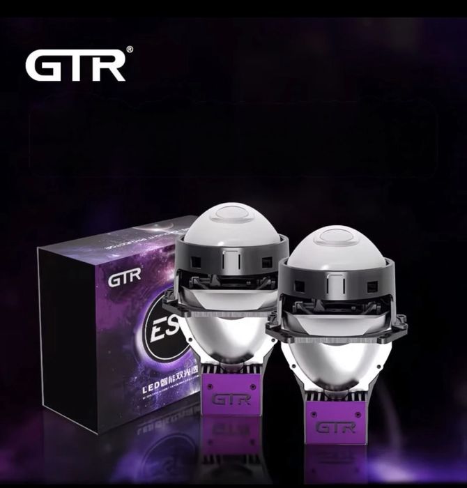 Bi-LED линзы GTR ES6 — Мощный светодиодный свет для вашего авто