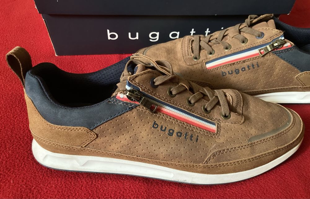 Bugatti Ross Cognac 42 Мъжки Обувки