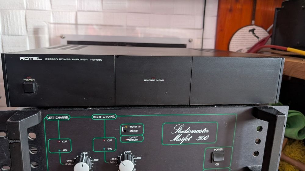 Rotel RB  850 power ,amplificator ,dualmono