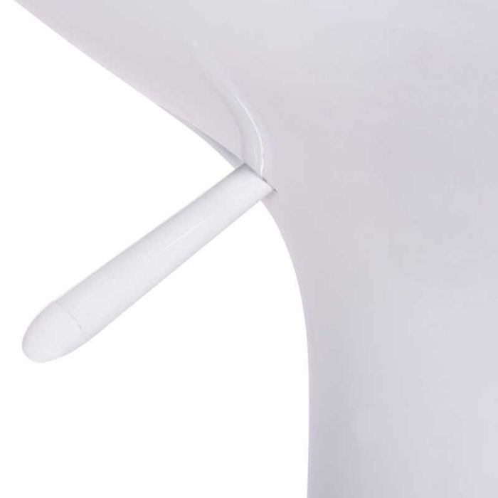 Бар стол, Daisy, Черен, Бял, Червен, Пластмаса, 44х38х85см.