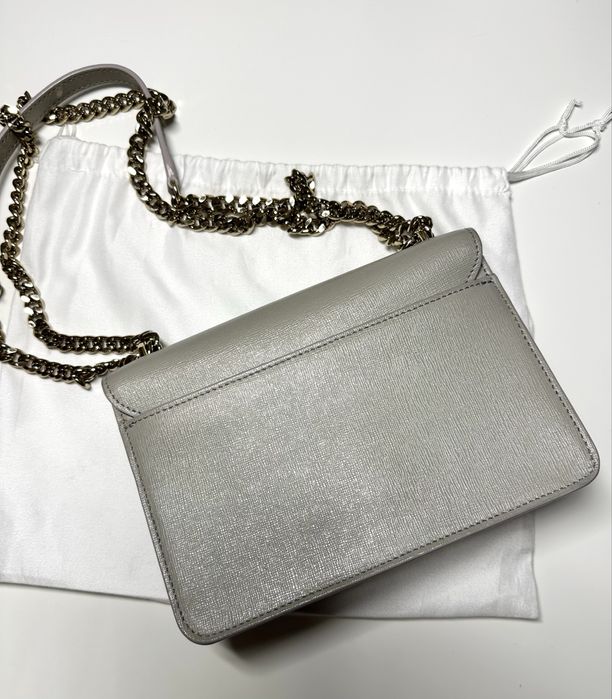 Geanta FURLA Gri din piele naturala