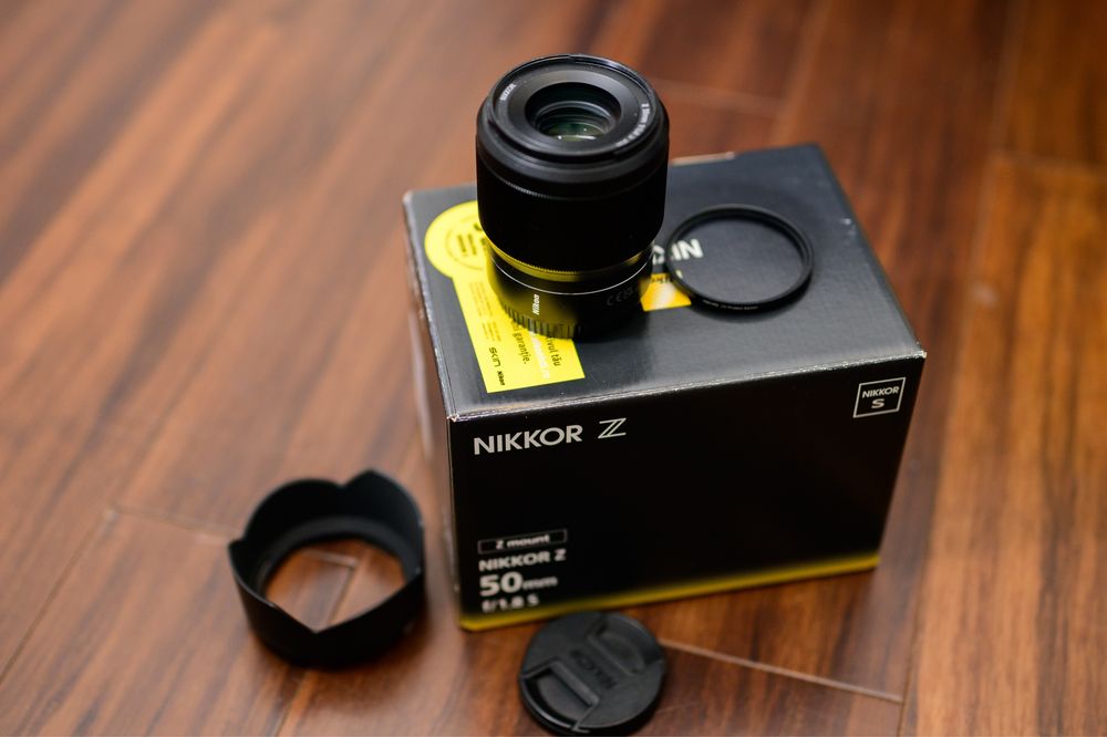 Nikon Z 50mm F1.4 sau 50mm F 1.8S Obiectiv Montura Nikon Z
