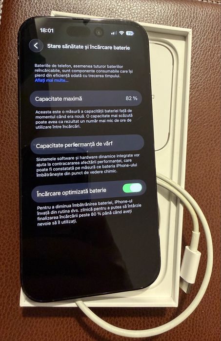 Iphone  14 Pro, Space  black 256 Gb