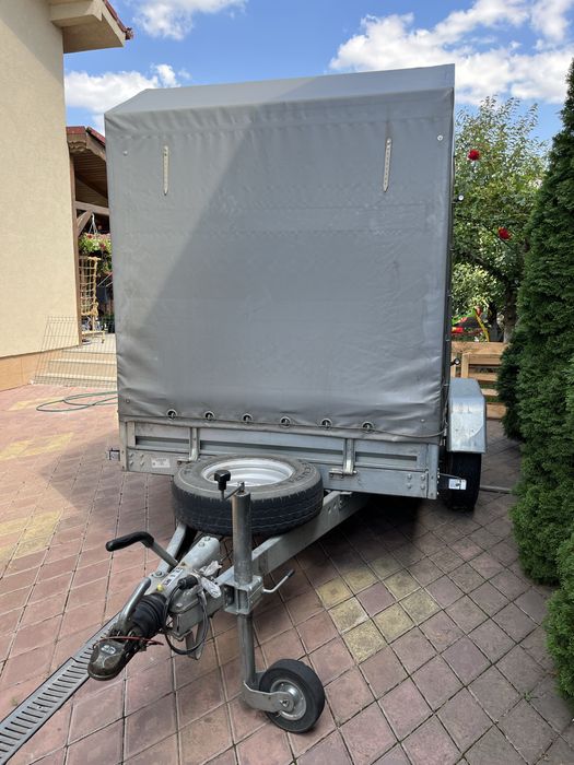 Remorca cu 2 axe, masa max. 2700kg, 2022, roti 14inch, inmatriculata ...