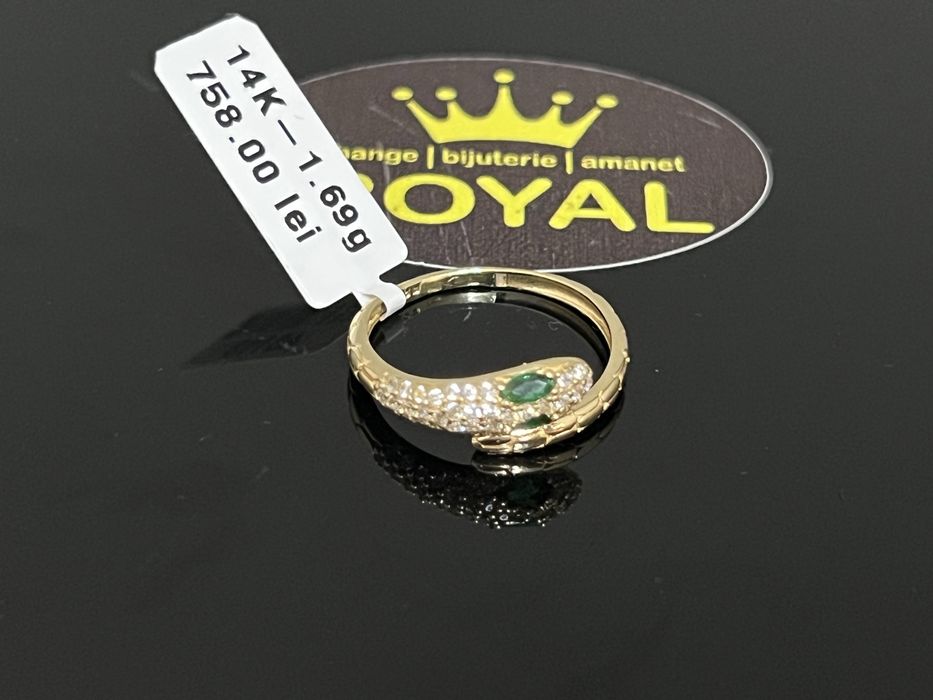 Bijuteria Royal CB : Inel dama aur 14k 585  1,69 gr