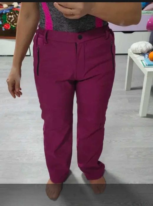 Новые. Брюки Софтшелл на флисе. Спортивные.