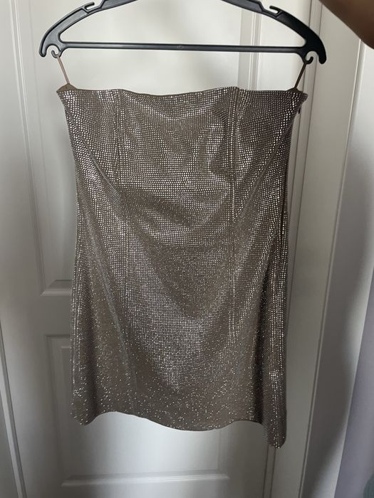 Блестящее платье Zara