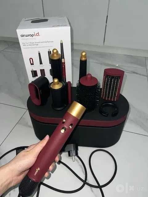 Dyson Стайлер Airwrap Long/i.d. Red Welvet наличии Оригинал+Гравировка