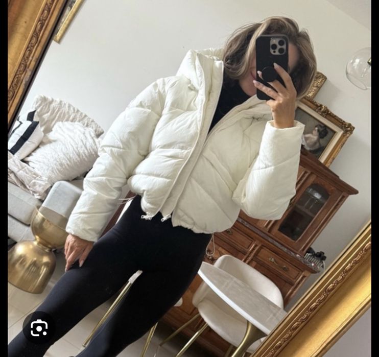 Alo yoga Glacier puffer зимно яке S M