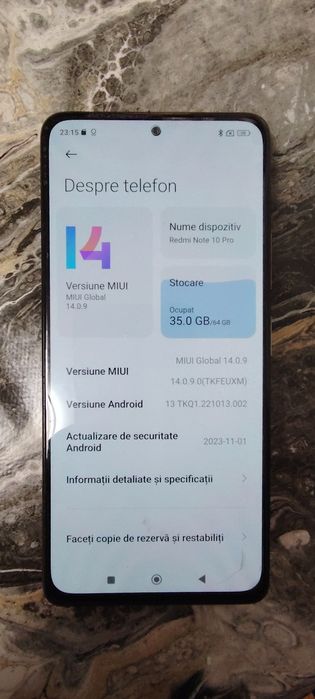 Xiaomi redim note 10 pro