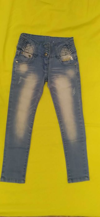 Дънки за момиче, като нови- лот 4 броя