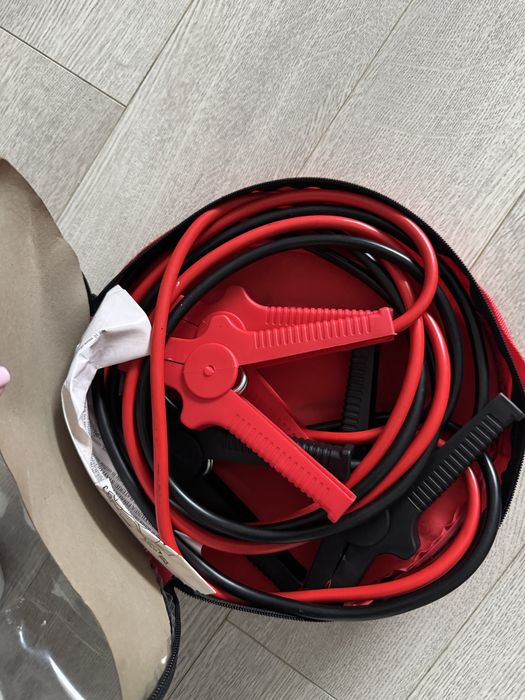 Cabluri curent auto, 3m, set 2 bucati