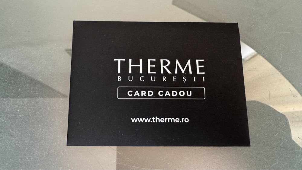 Card Therme Bucuresti 500RON(Gift Card Green)