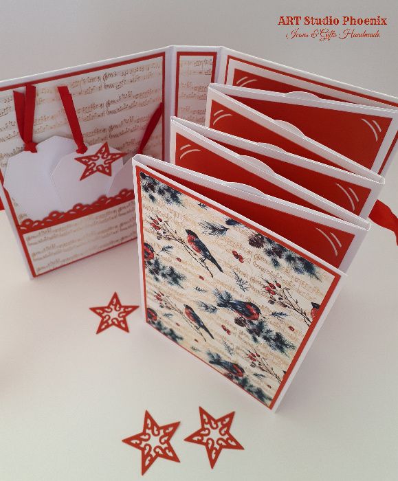 Коледно - новогодишни албумчета за снимки - ръчна изработка!