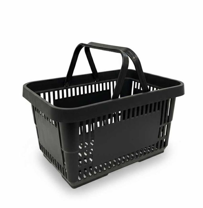 Пластмасова кошница за пазаруване 22 литра, различни цветове
