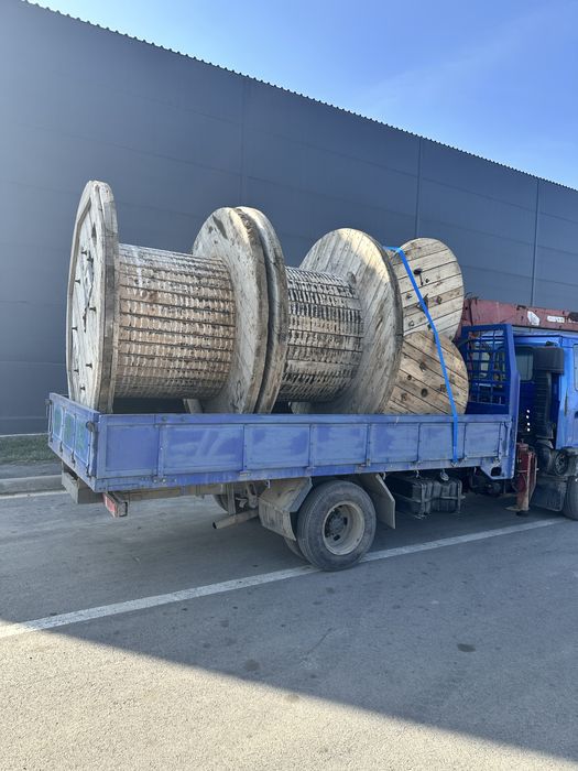 Деревянные барабаны от кабеля катушки