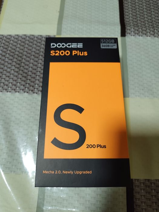 Смартфон DOOGEE S200 PLUS 16 ГБ/512 ГБ черный