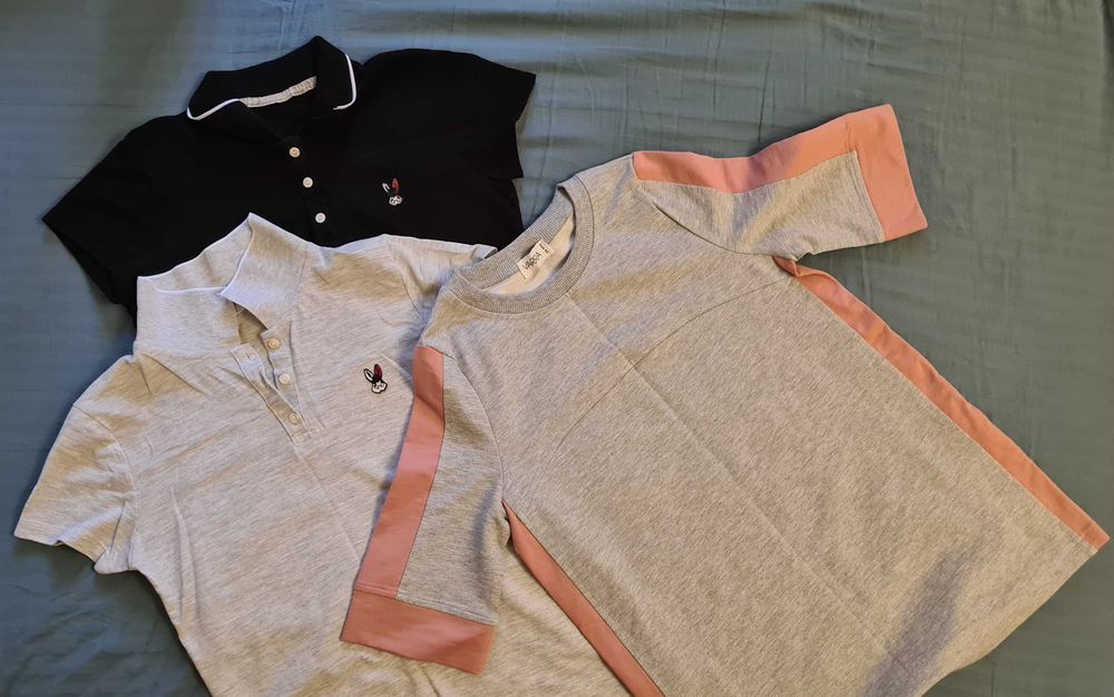 Женские футболки (поло, спортивная), хлопок