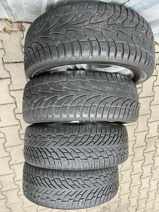 Jante 5x112mm, anvelope iarna 235/55 R18, VW Tiguan Audi Q3 Seat Skoda