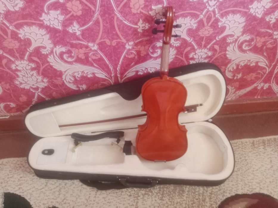 Skripka 1/4 Kaki nova ya odin god ispolzivali