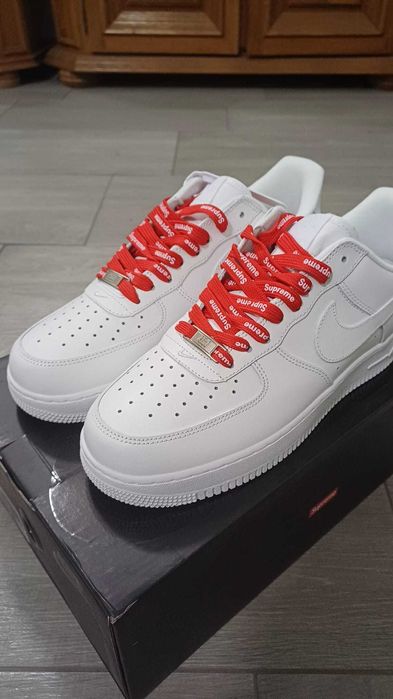 Air Force 1 Supreme White Mărimile 41,42,43