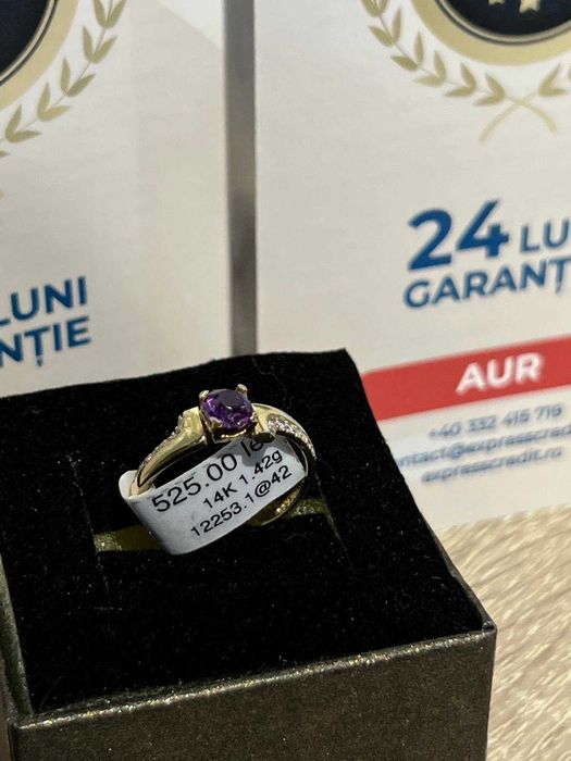 (AG42 Roman) Inel aur 14K B.12253