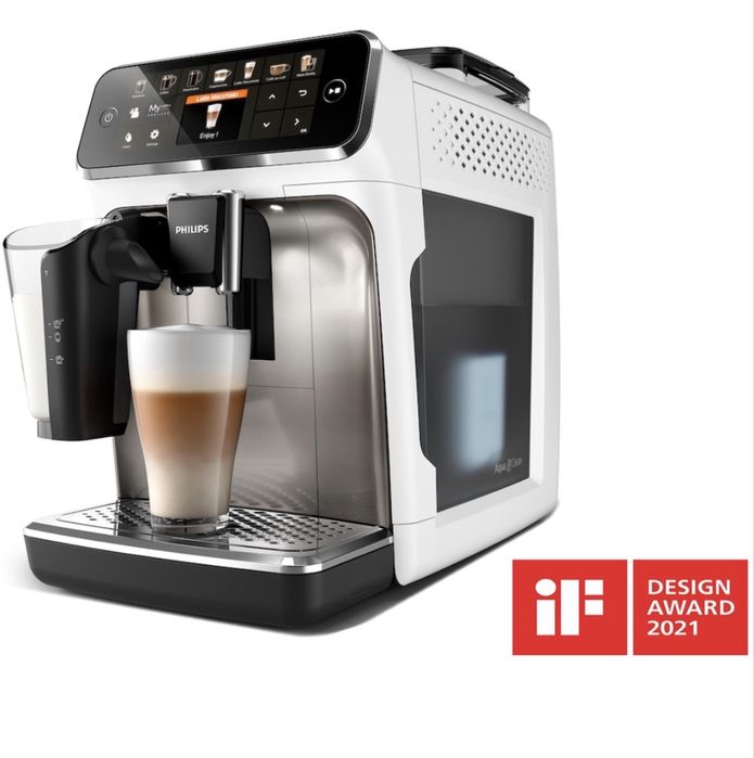 Aparat de cafea Philips EP5543/90 LatteGo.