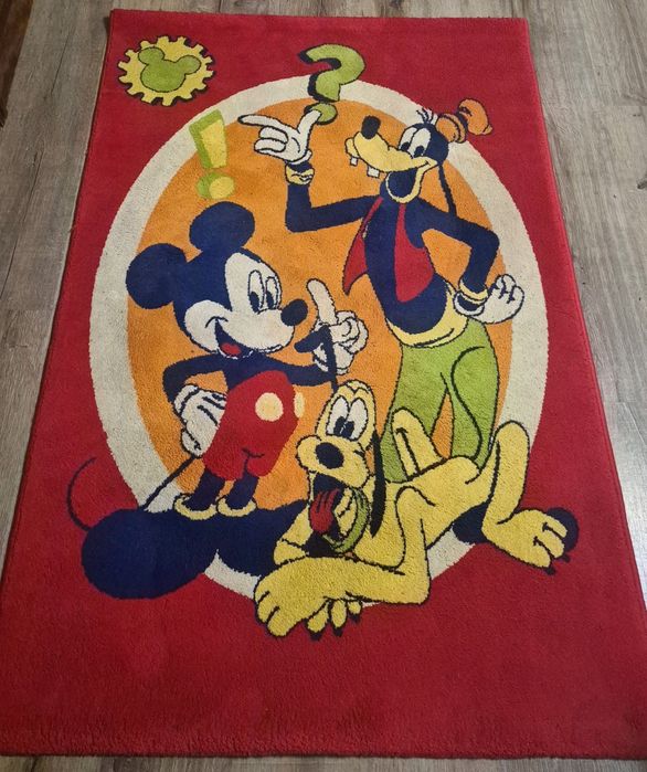 Covor copii Mickey Mouse și Pluto