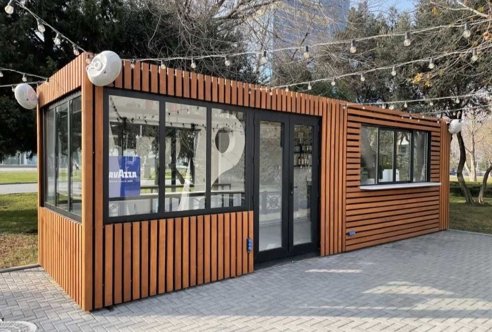 Павильон Утепленный контейнер Жилой контейнер Прорабская Бытовка Офис