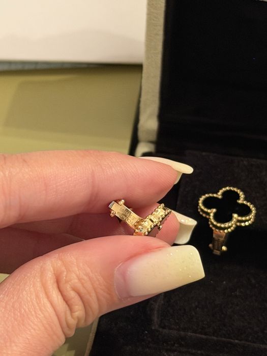 Van cleef серьги