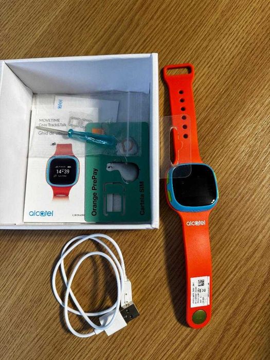Alcatel MOVETIME Track & Talk – smartwatch pentru copii cu GPS si SOS