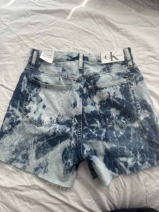 Дънкови къси панталонки Calvin Klein Jeans