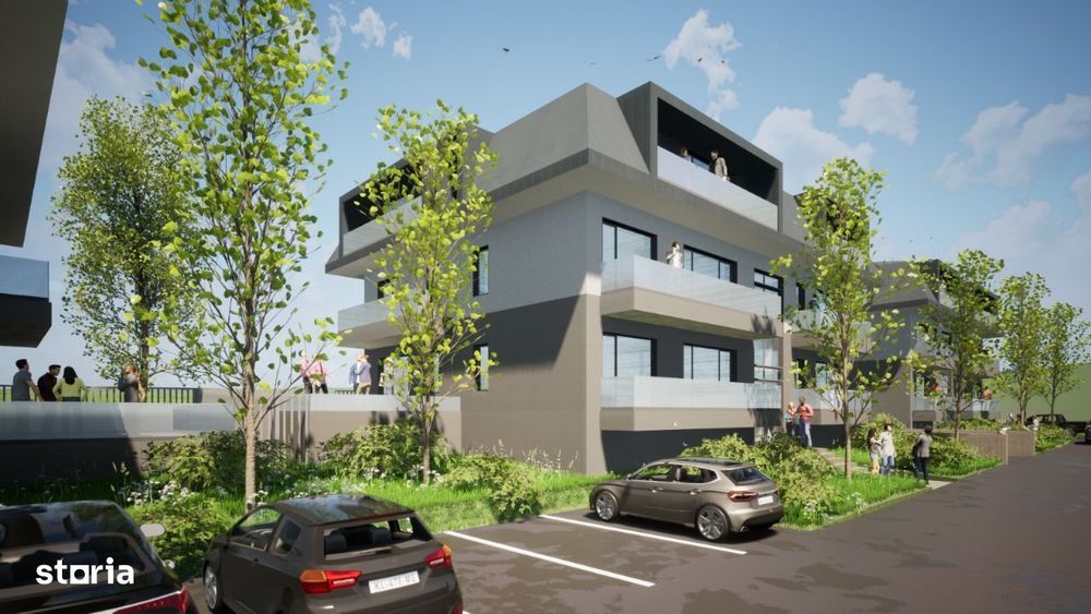 De vânzare apartament de 2 camere/ Strada Cometei / Baciu