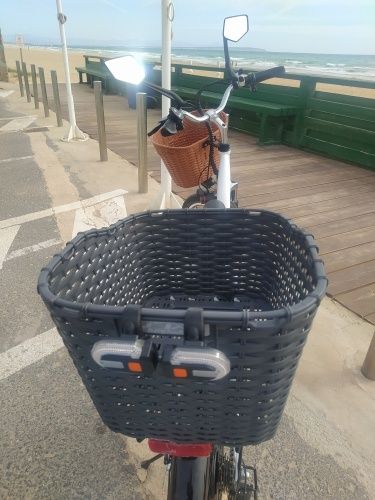 Stop semnalizare usb bicicleta doua prindere fata/spate 38 de leduri
