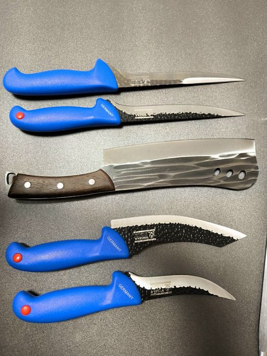 SET Cutite Macelarie Blue Edition 6 Piese