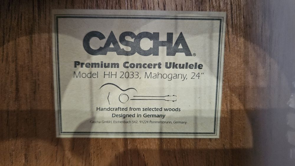 Укулеле Cascha HH2033 концерт
