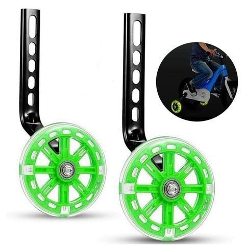 Вспомогательные гелевые колеса для велосипеда.