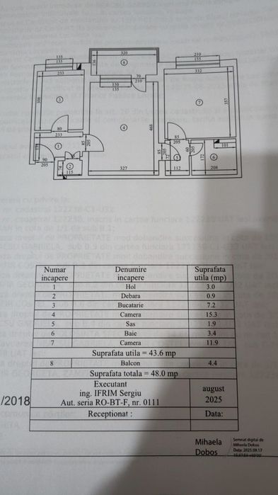 Apartament 2 camere de vanzare
