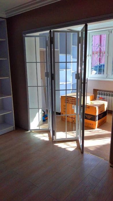 Стеклянные двери и перегородки в стиле Loft