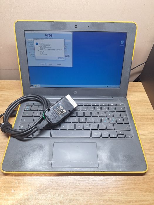 Laptop cu diagnoza VCDS