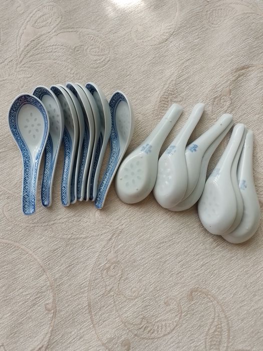 Порцеланови китайски  лъжици