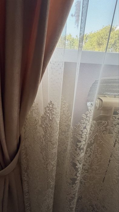 Продам шторы с тюлем – несколько комплектов