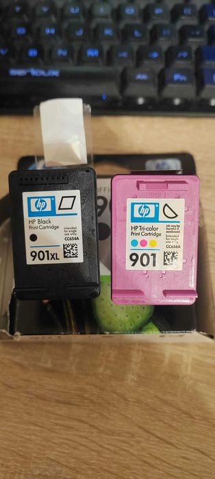 Cartușe HP 901 Color / 901XL Black – NOI (nefolosite)