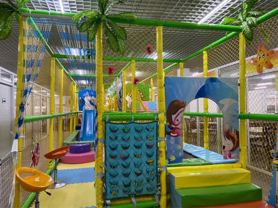 Лабиринт игровой бизнес !Батут