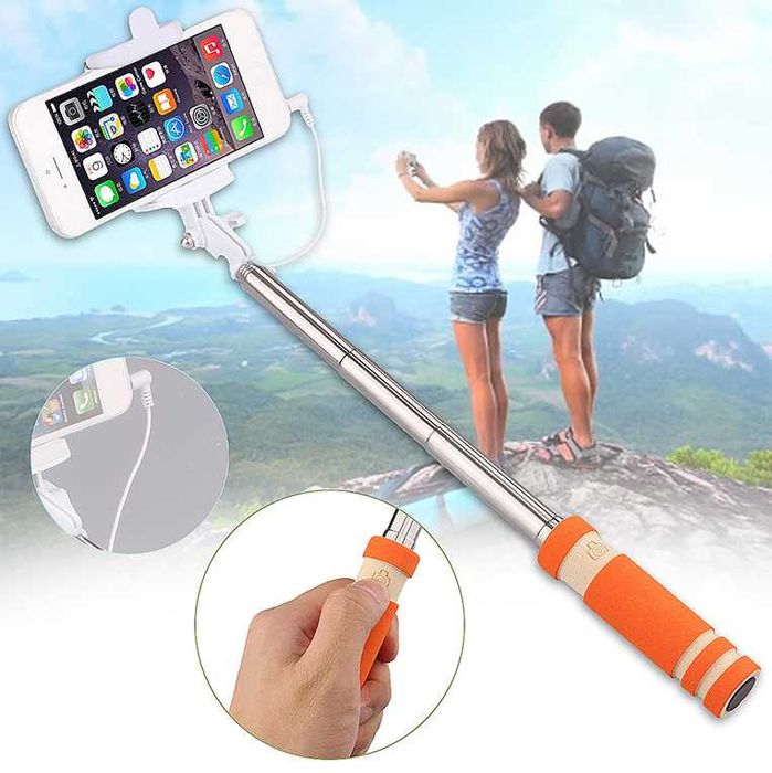 Универсален Селфи Стик за iPhone и Android SelfieStick Монопод Стикове