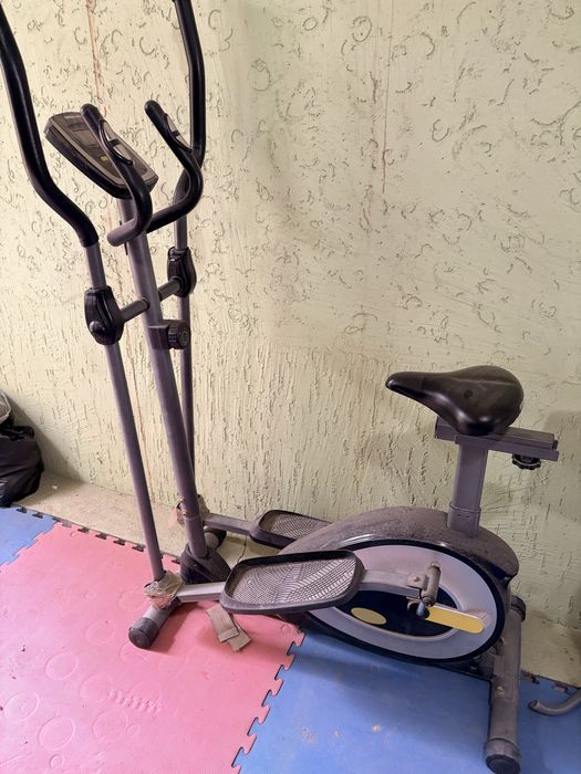 элиптический тренажер с сидением